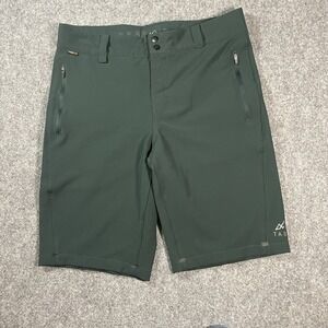 Tasco Mountain Biking Short Green Performance 12" Shorts SZ 34 Technical Apparel